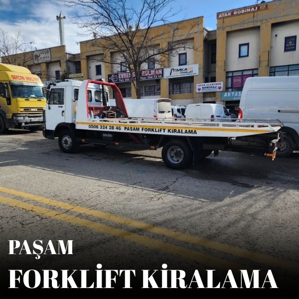 Ankara Koru forklift kiralama firması yük taşıma operasyonu